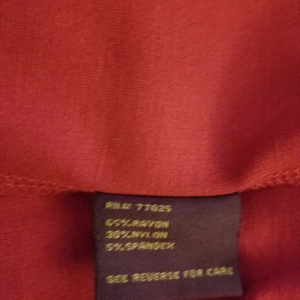 Hal Rubenstein Red Dress - Picture 5 of 5